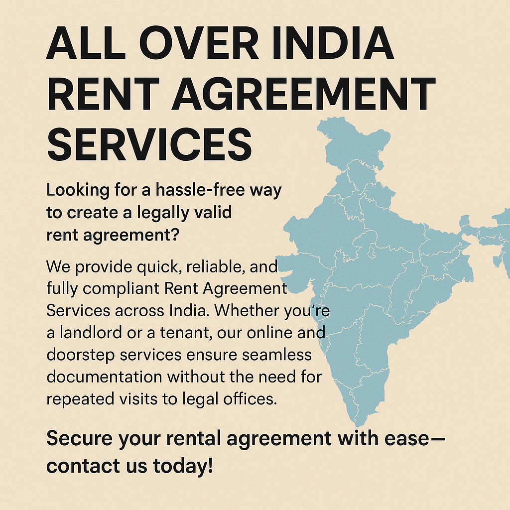 All Over India Rent Agreement Services